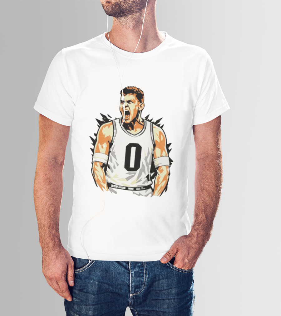 Jeremy Sochan San Antonio Spurs Number 0 Basketball Player T-Shirt