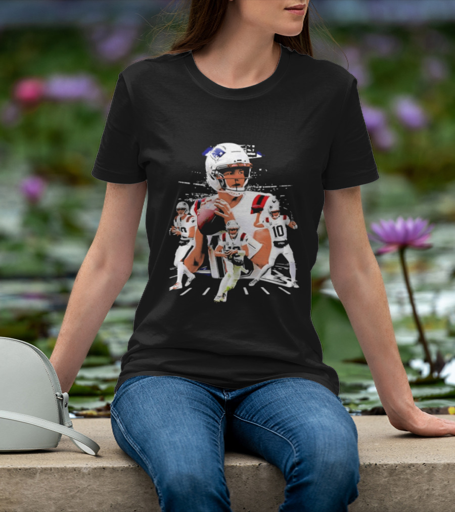 Drake Maye 2026 Highlights Football Quarterback Moments T-Shirt
