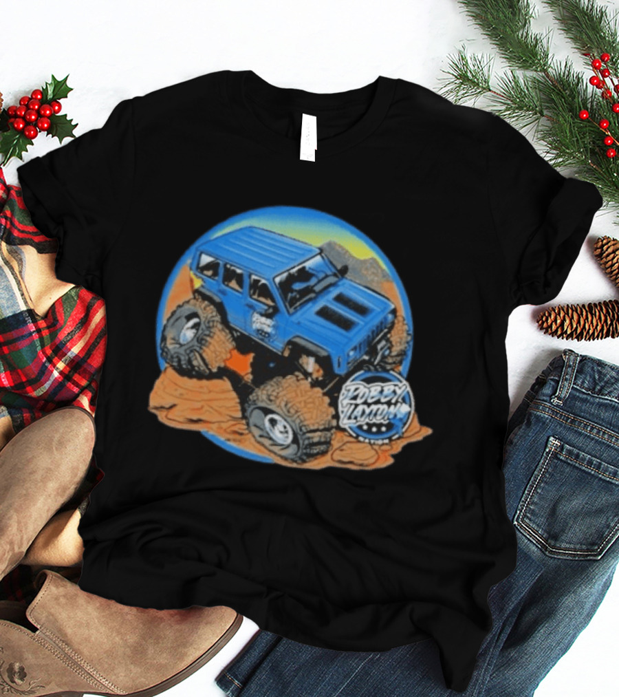 Robby Layton Nation Off Road 4x4 Adventure Jeep Truck T-Shirt