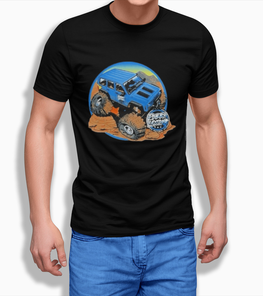 Robby Layton Nation Off Road 4x4 Adventure Jeep Truck T-Shirt