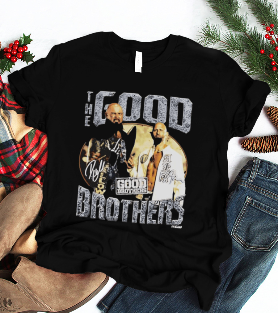 The Good Brothers Built Different Wrestling Signature Series T-Shirt