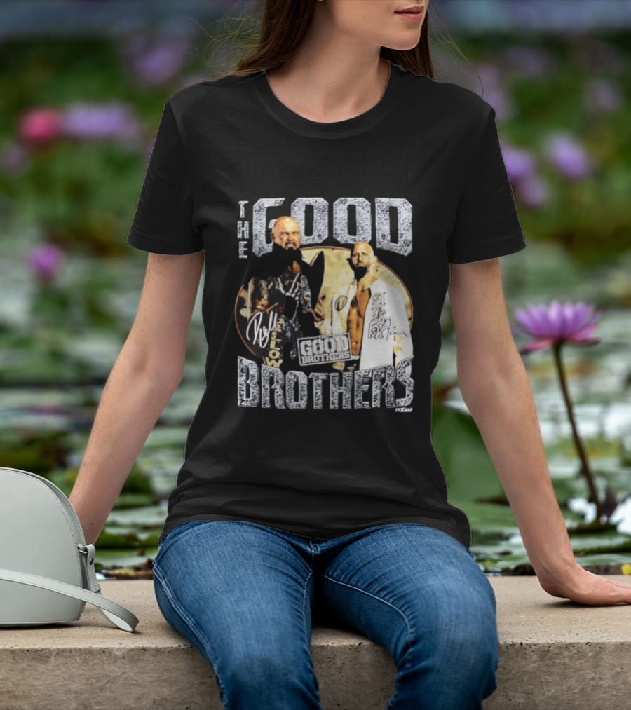 The Good Brothers Built Different Wrestling Signature Series T-Shirt
