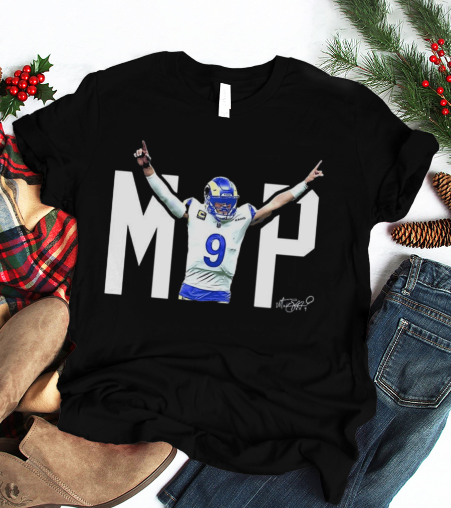 Matthew Stafford Rams MVP 2025 Signature Edition T-Shirt