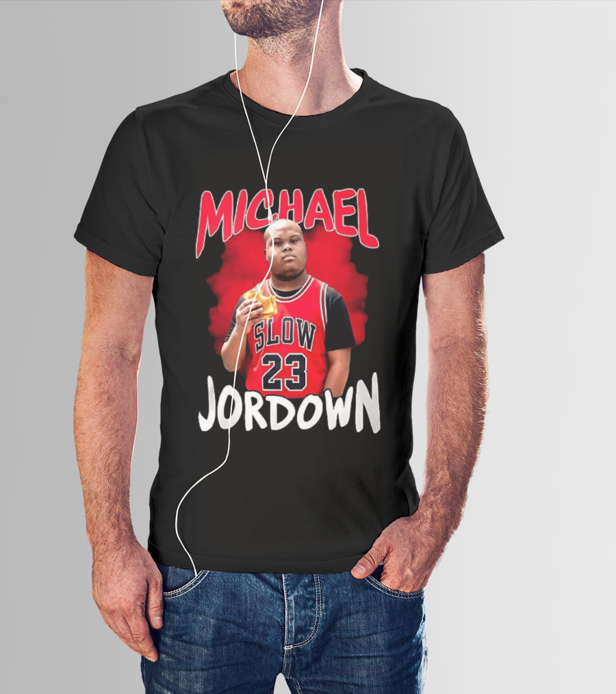 Michael Jordown Slow 23 Meme T-Shirt