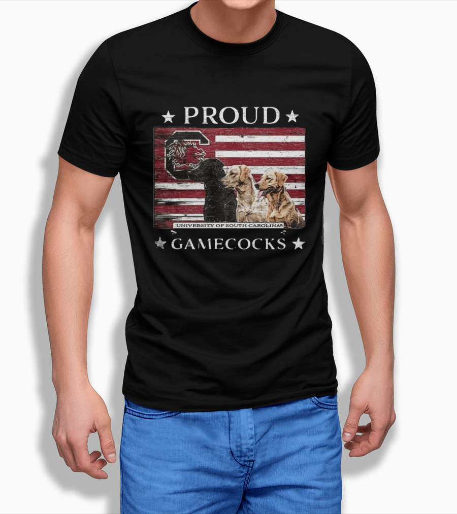 University Of South Carolina Proud Gamecocks Labs T-Shirt