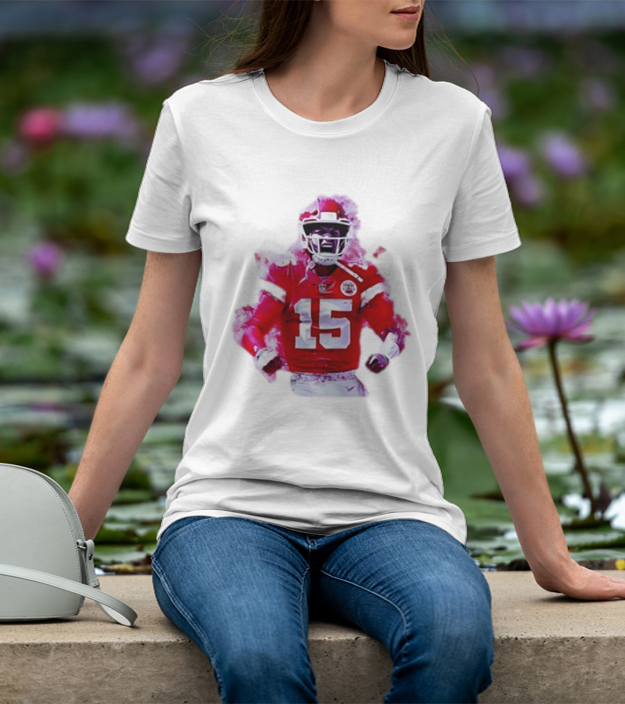 Patrick Mahomes #15 Kansas City Chiefs Football Player NFL Game Day Victory Passion T-Shirt