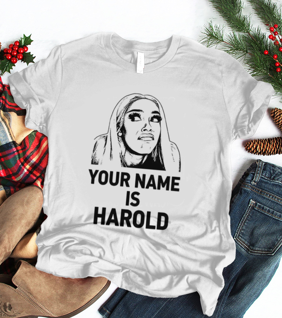 Your Name Is Harold Meme Humor T-Shirt
