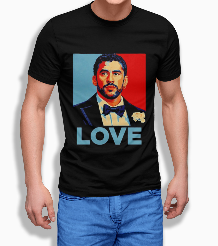 Bad Bunny LOVE Puerto Rico Super Benito T-Shirt