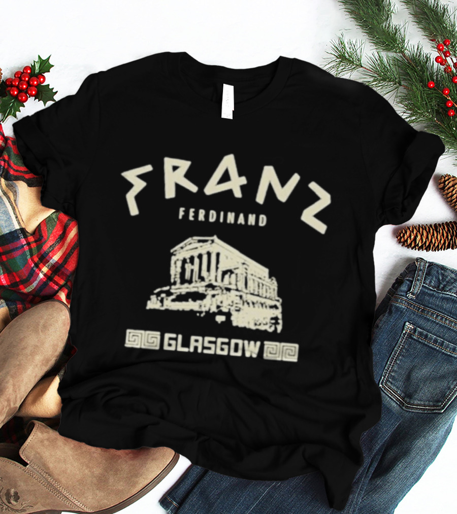 Franz Ferdinand Pantheon Concert Glasgow Band Venue Architecture T-Shirt