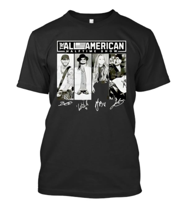 The All American Halftime Show Brett Watkins Miranda Toby Signature Collection T-Shirt