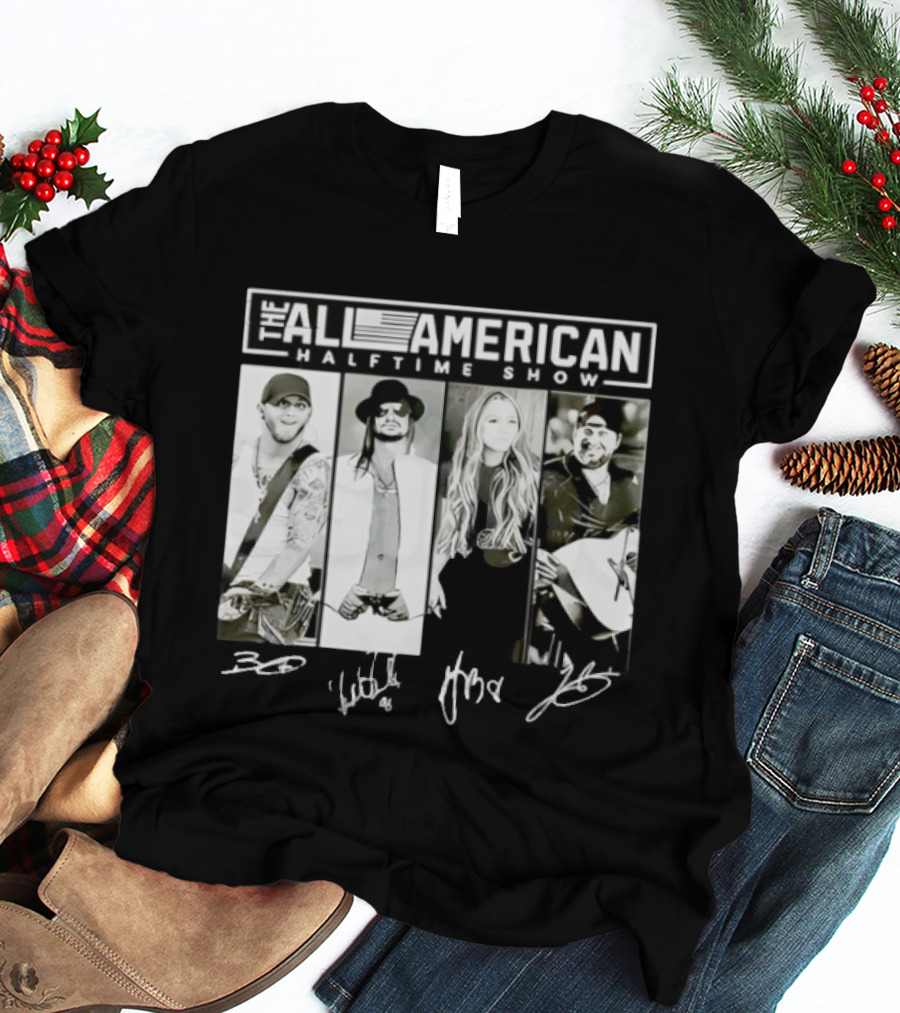 The All American Halftime Show Brett Watkins Miranda Toby Signature Collection T-Shirt