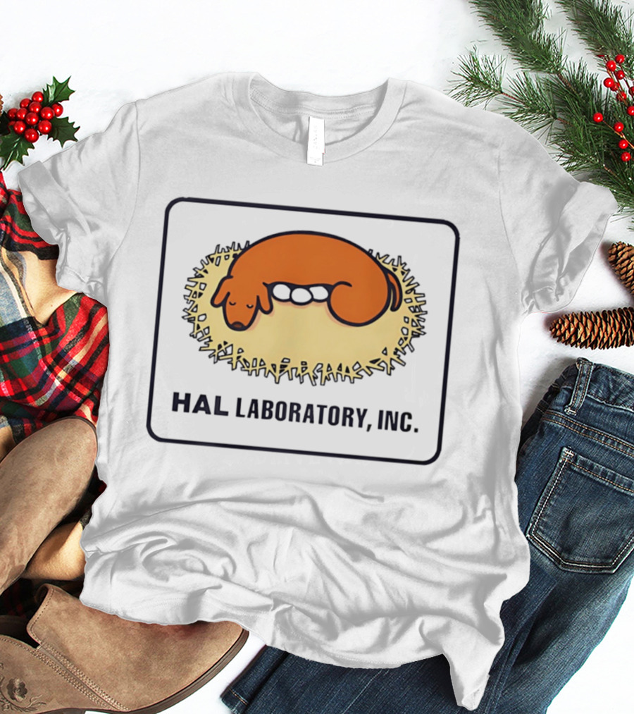 HAL Laboratory Inc Dog On Nest T-Shirt