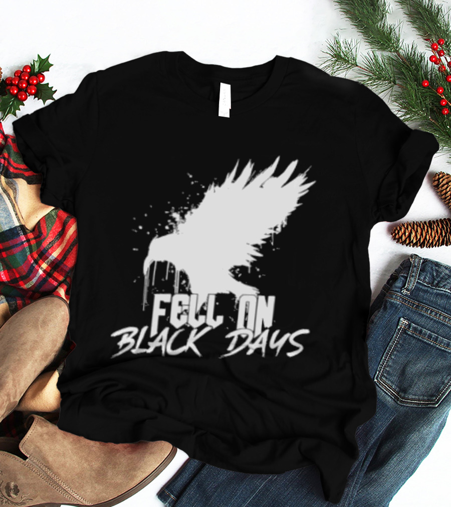 Fell On Black Days Raven Bird T-Shirt
