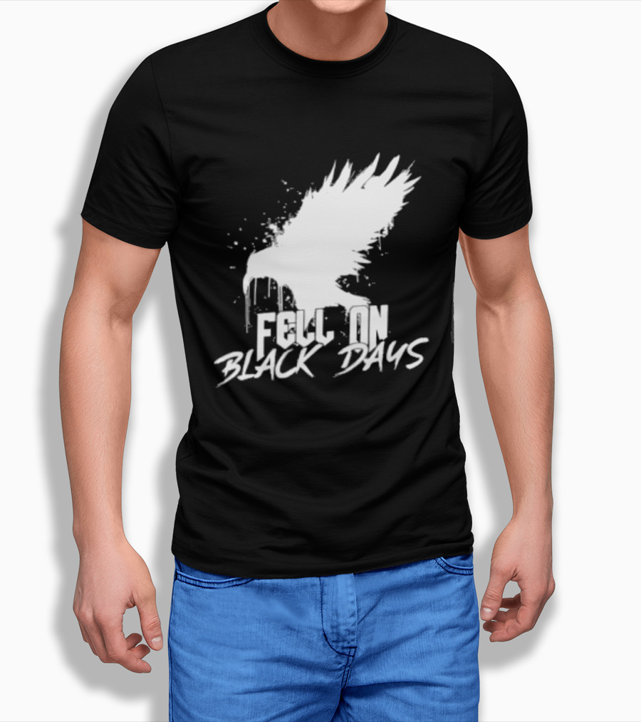 Fell On Black Days Raven Bird T-Shirt