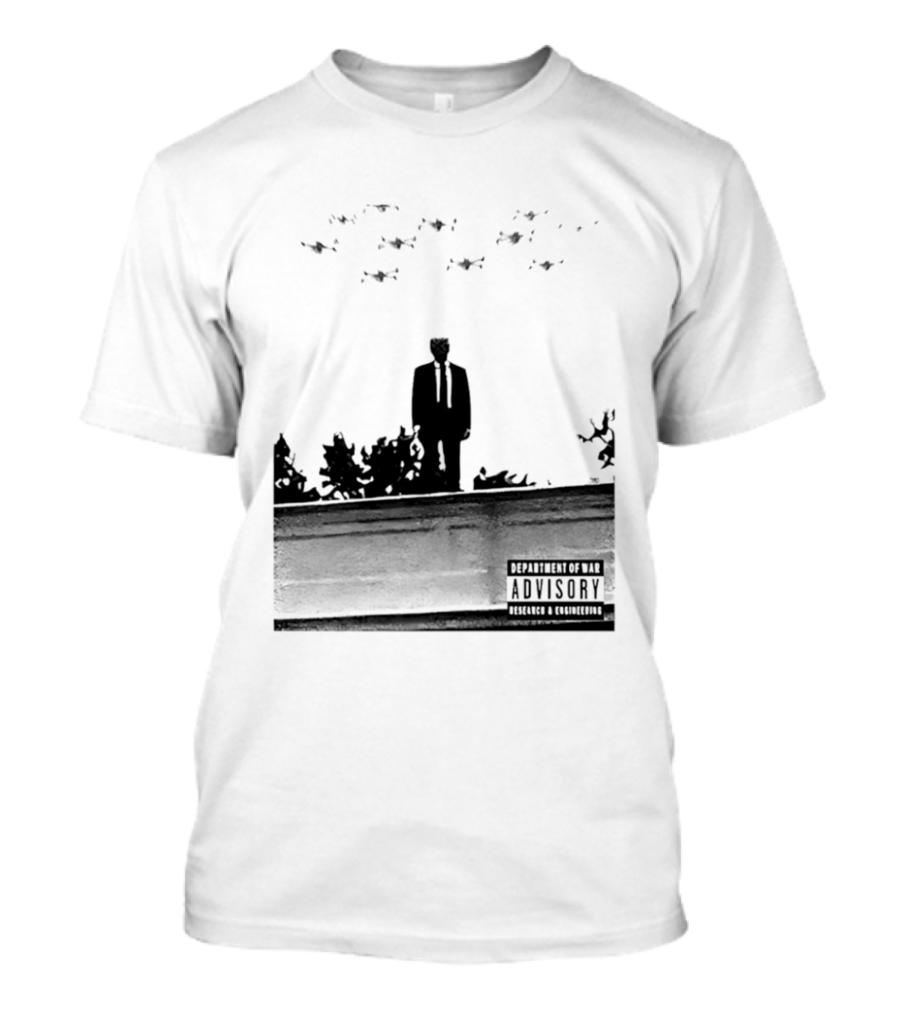 Enemies Of America Have Been Put On Notice Trump 2026 Silhouette Planes T-Shirt