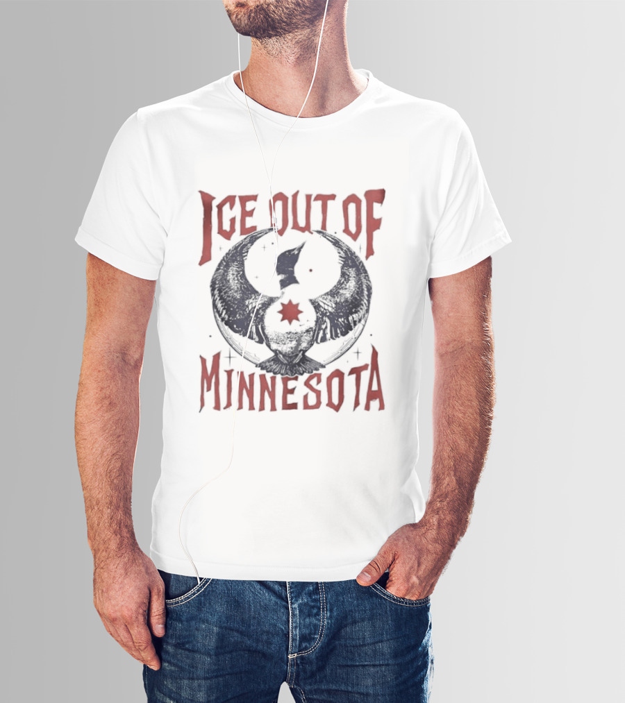 Ice Out Of Minnesota Loon T-Shirt
