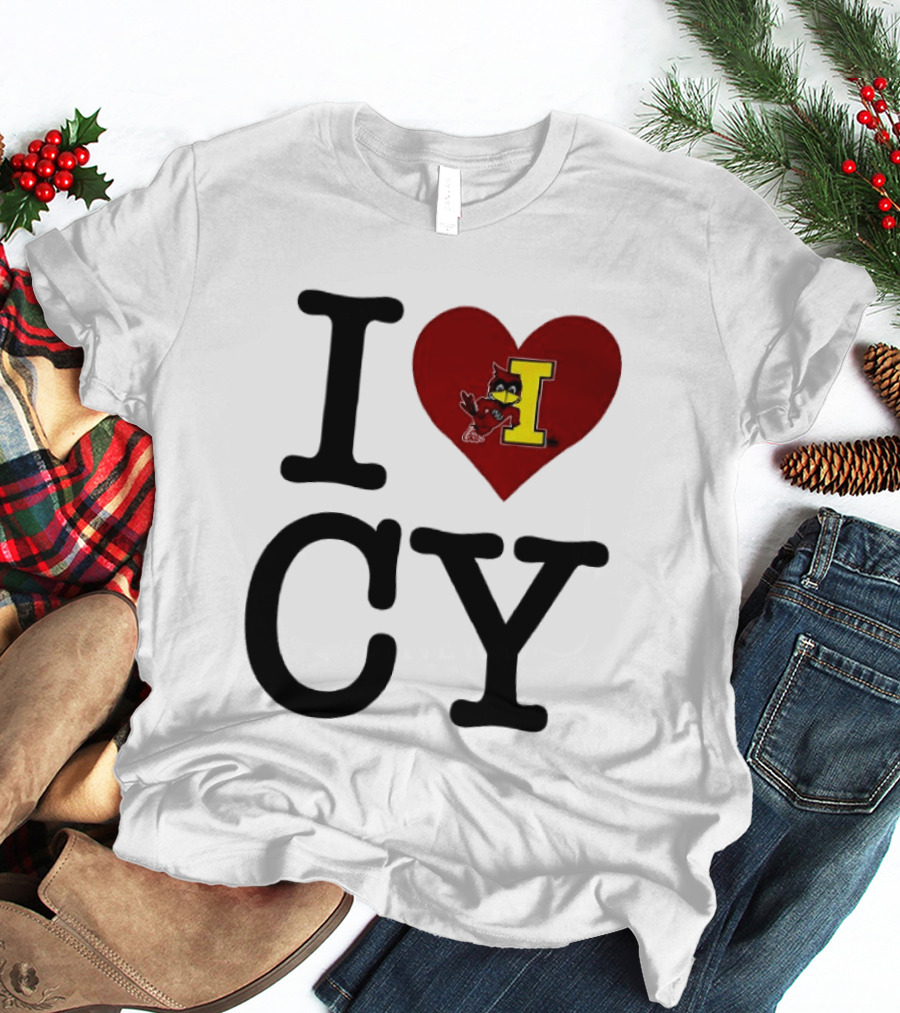 Iowa State Cyclones I Heart CY T-Shirt