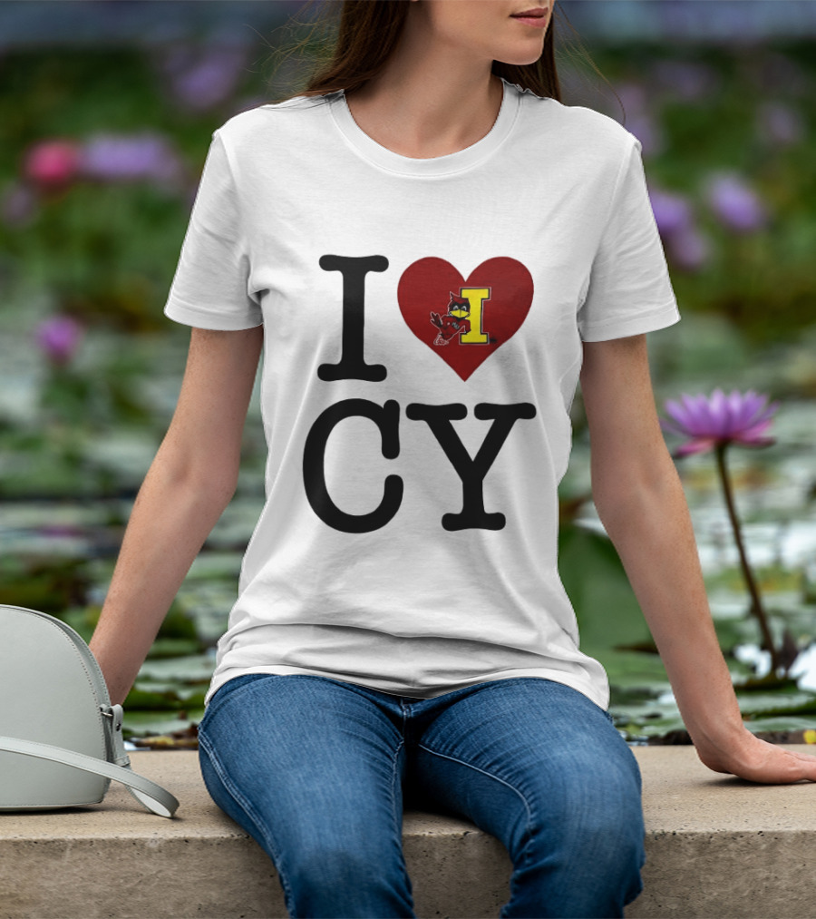 Iowa State Cyclones I Heart CY T-Shirt