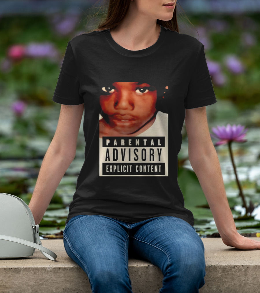 Parental Advisory Explicit Content Baby Keem Casino Album Cover Tracklist T-Shirt