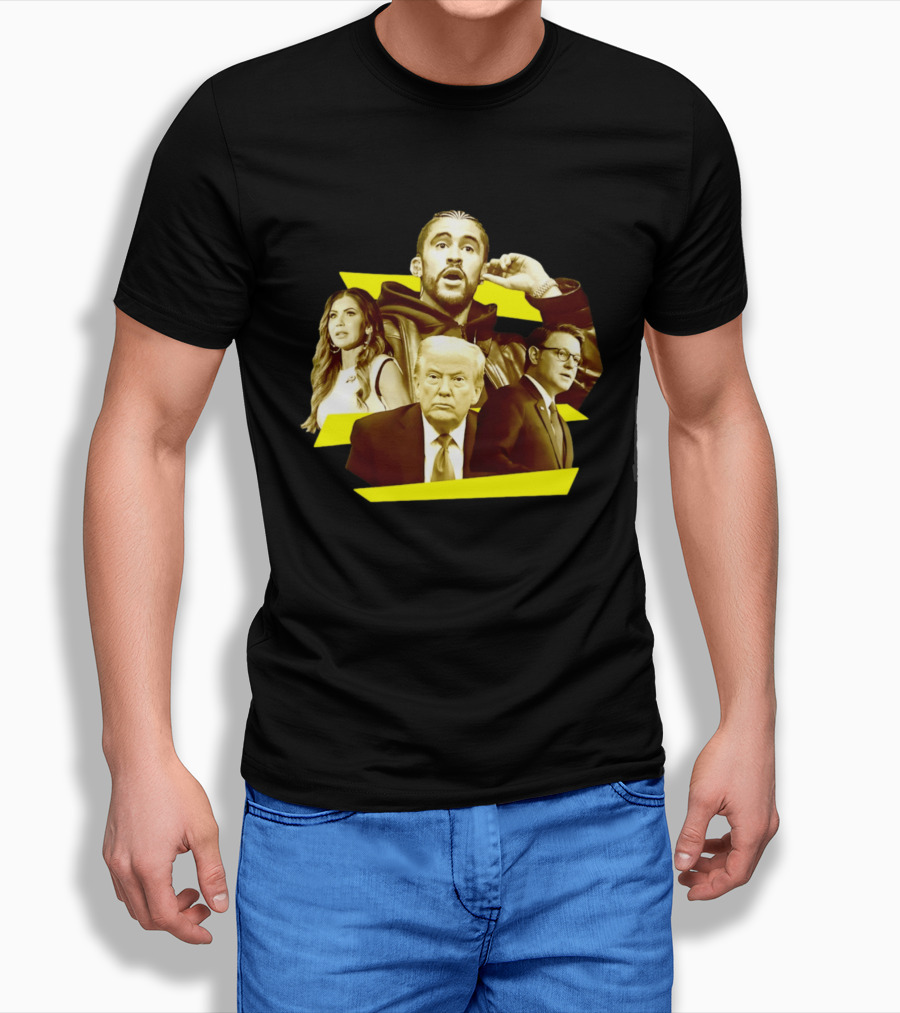 Bad Bunny Trump Mike Johnson House Speaker T-Shirt