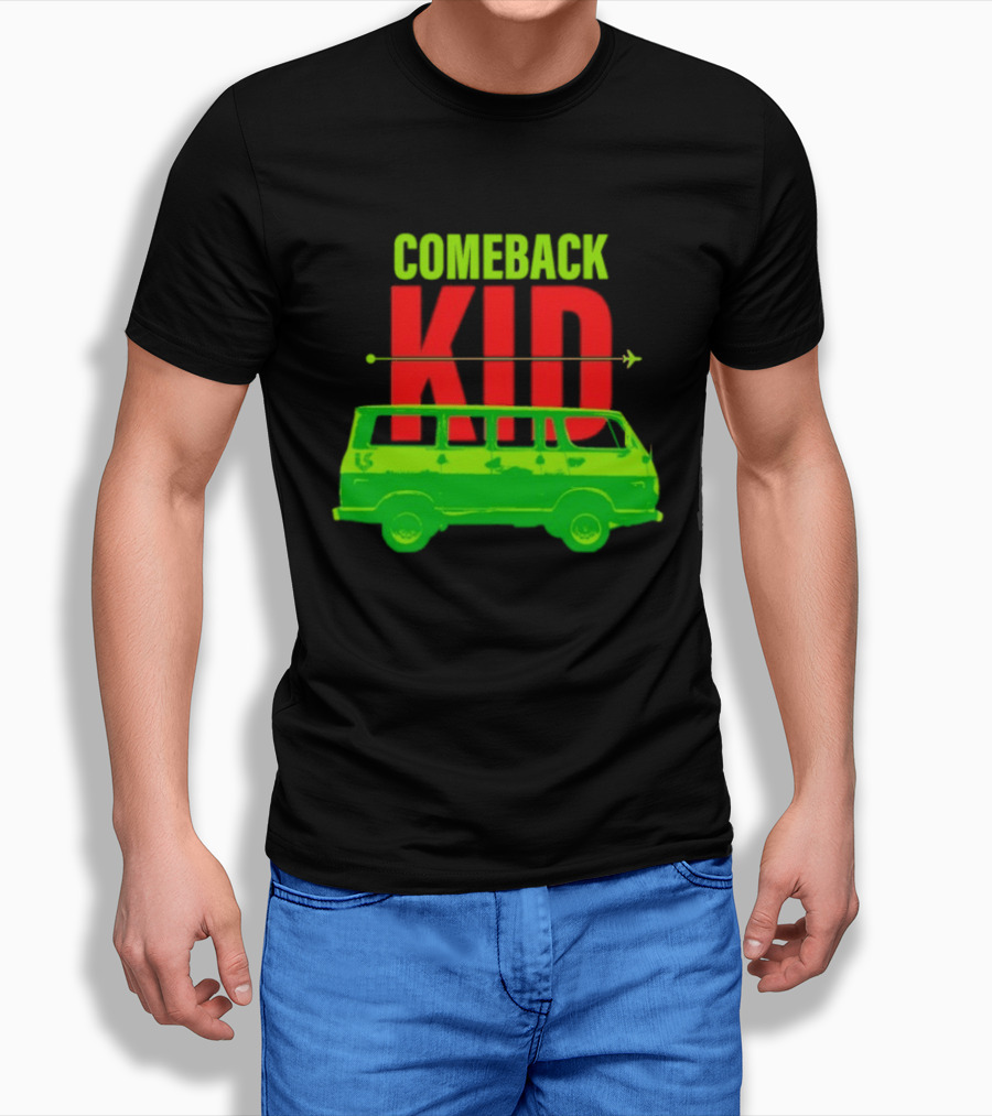 Louden Swain Comeback Kid Green Van Arrow T-Shirt