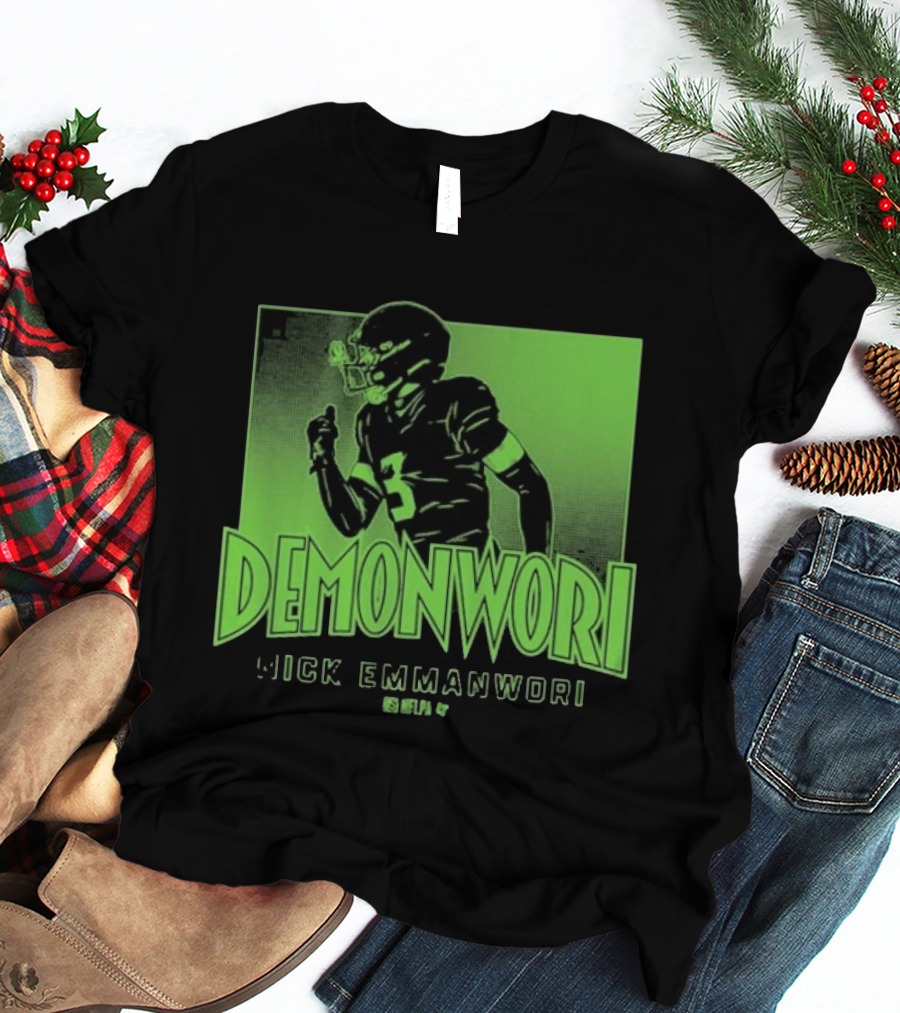 Nick Emmanwori Demonwori Seattle Seahawks Snell 14 T-Shirt