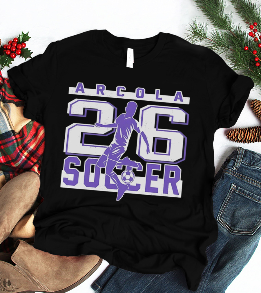 Arcola 26 Soccer Purple Riders 2026 T-Shirt