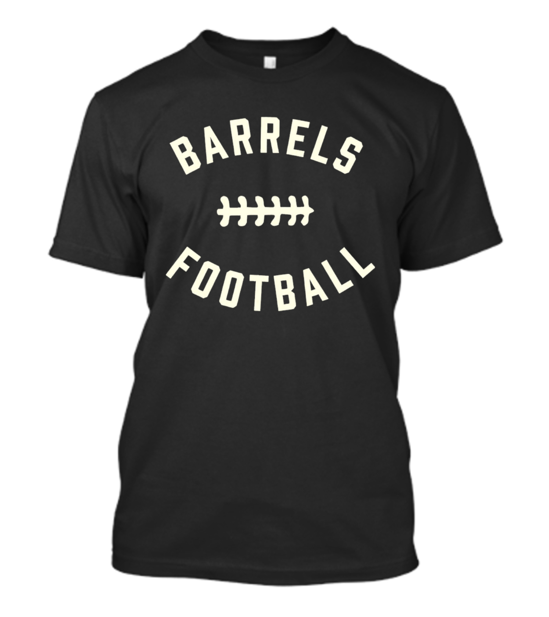 Kentucky Barrels Football Neat Bourbon T-Shirt