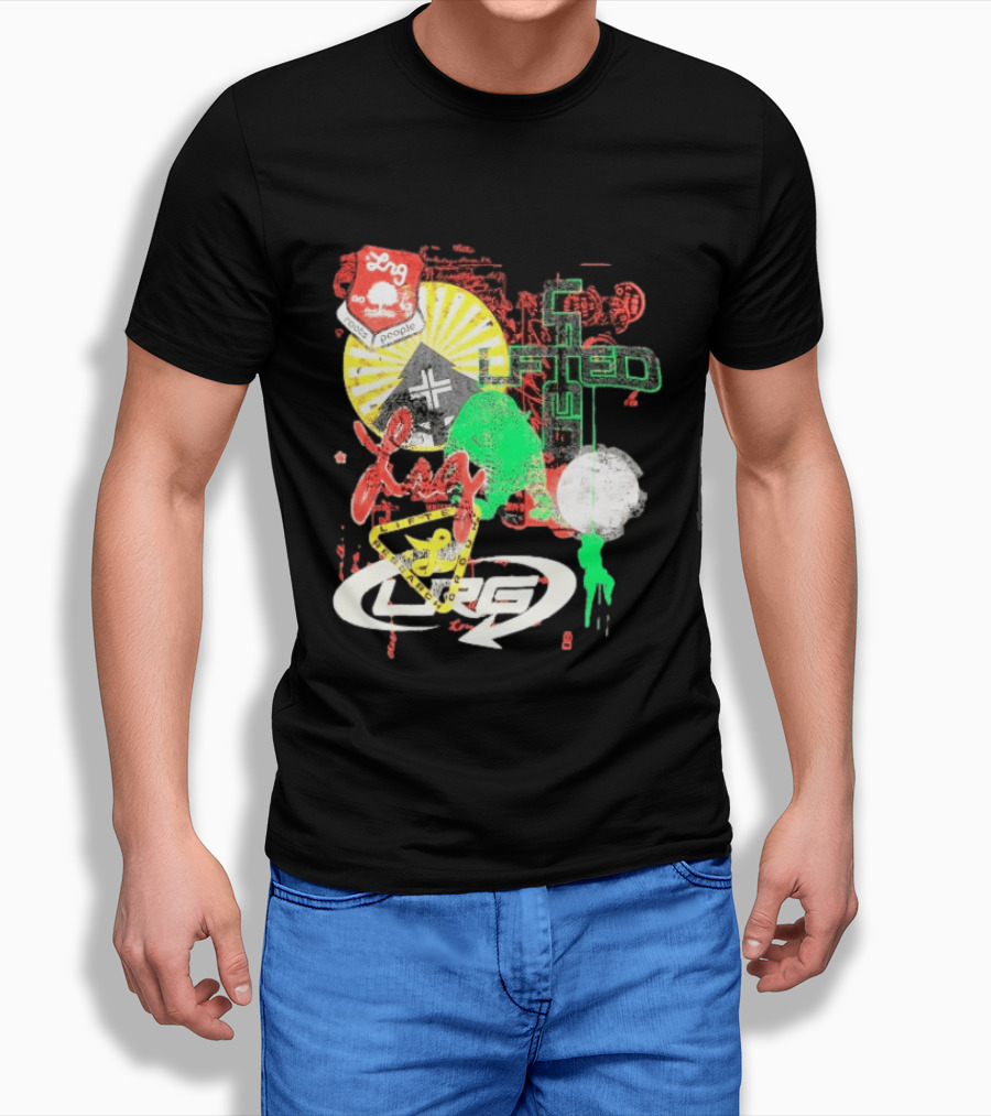 Lifted Research Group LRG Mashup Rockin People LRG Tag Nature T-Shirt