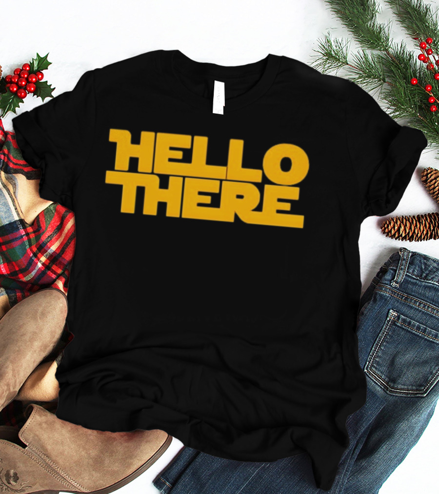 Hello There Obi Wan Kenobi Yellow T-Shirt