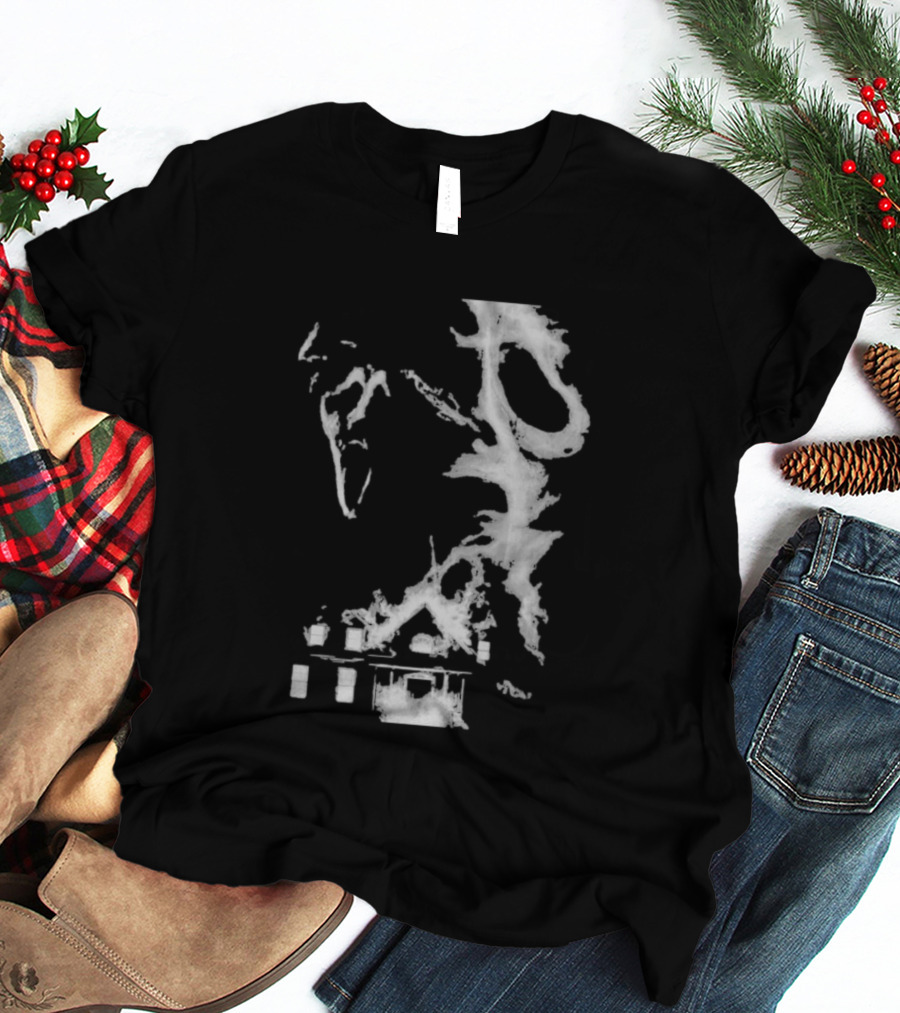 30th Anniversary Scream Kill Tour Texas Chainsaw Massacre Map T-Shirt