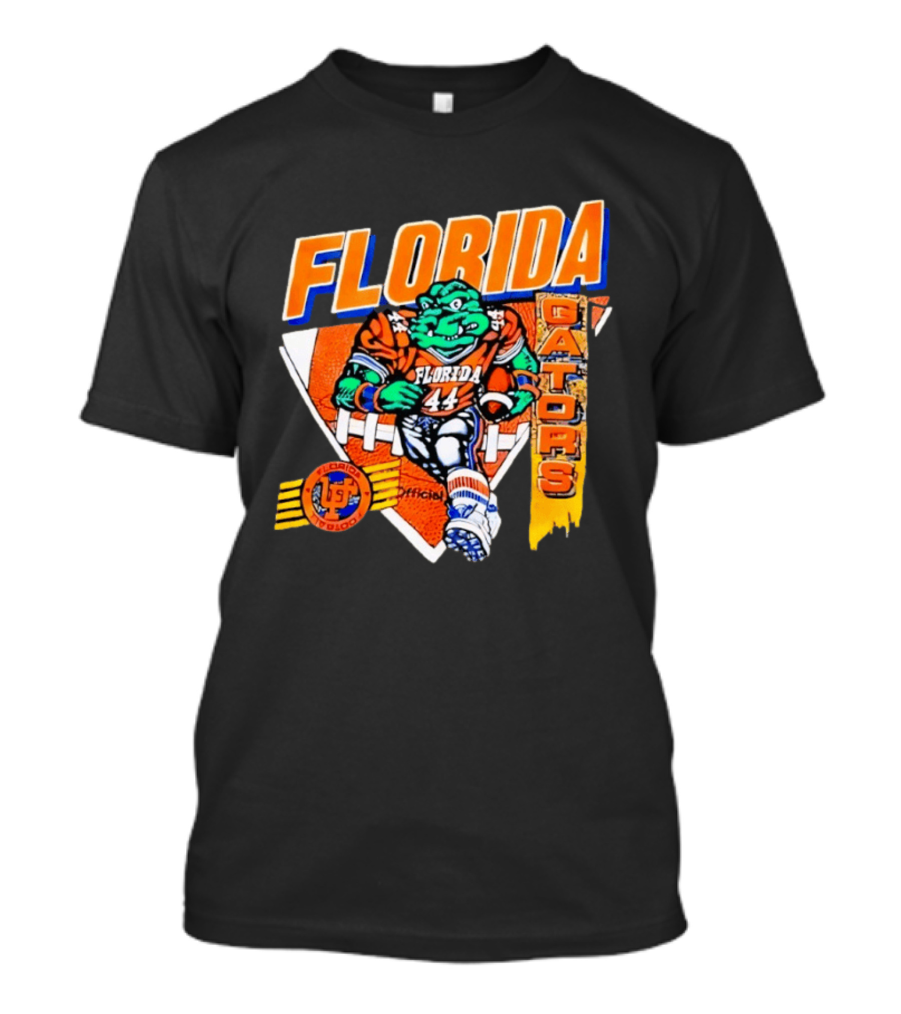 Florida Gators Football Alligator Cartoon 44 Player T-Shirt