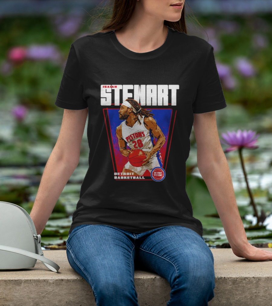 Isaiah Stewart Detroit Pistons Basketball 28 T-Shirt