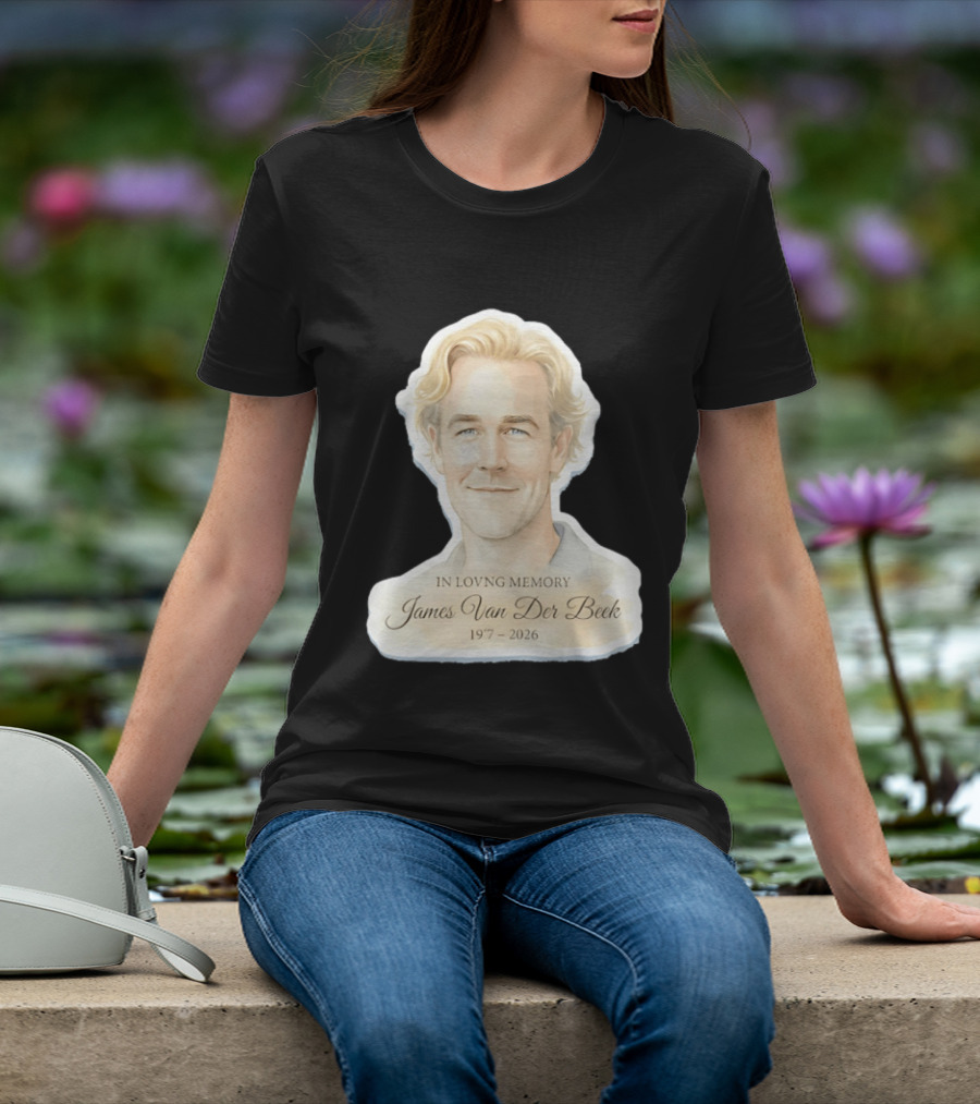 James Van Der Beek In Loving Memory 1977 2026 T-Shirt