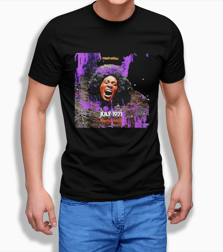 July 1971 Funkadelic Maggot Brain Album Cover T-Shirt