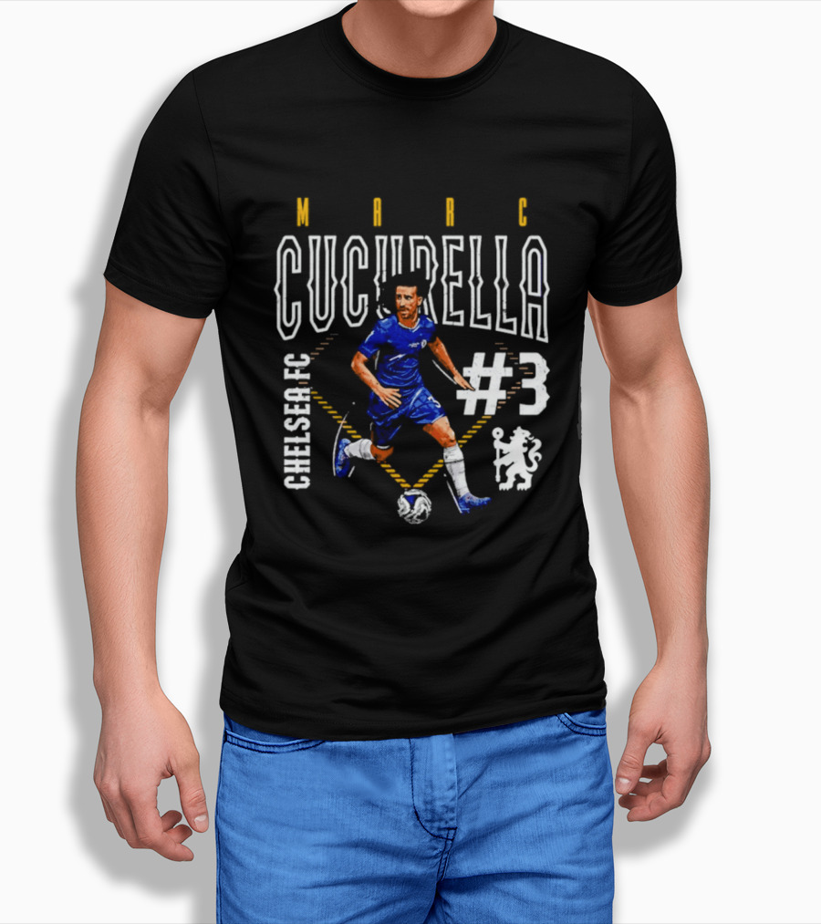 Marc Cucurella Chelsea FC #3 Player T-Shirt