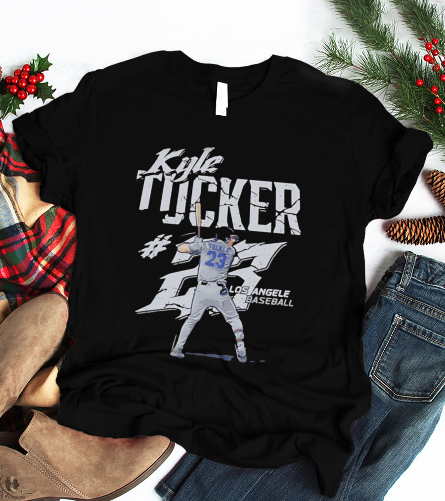 Kyle Tucker 23 Los Angeles Baseball Player T-Shirt