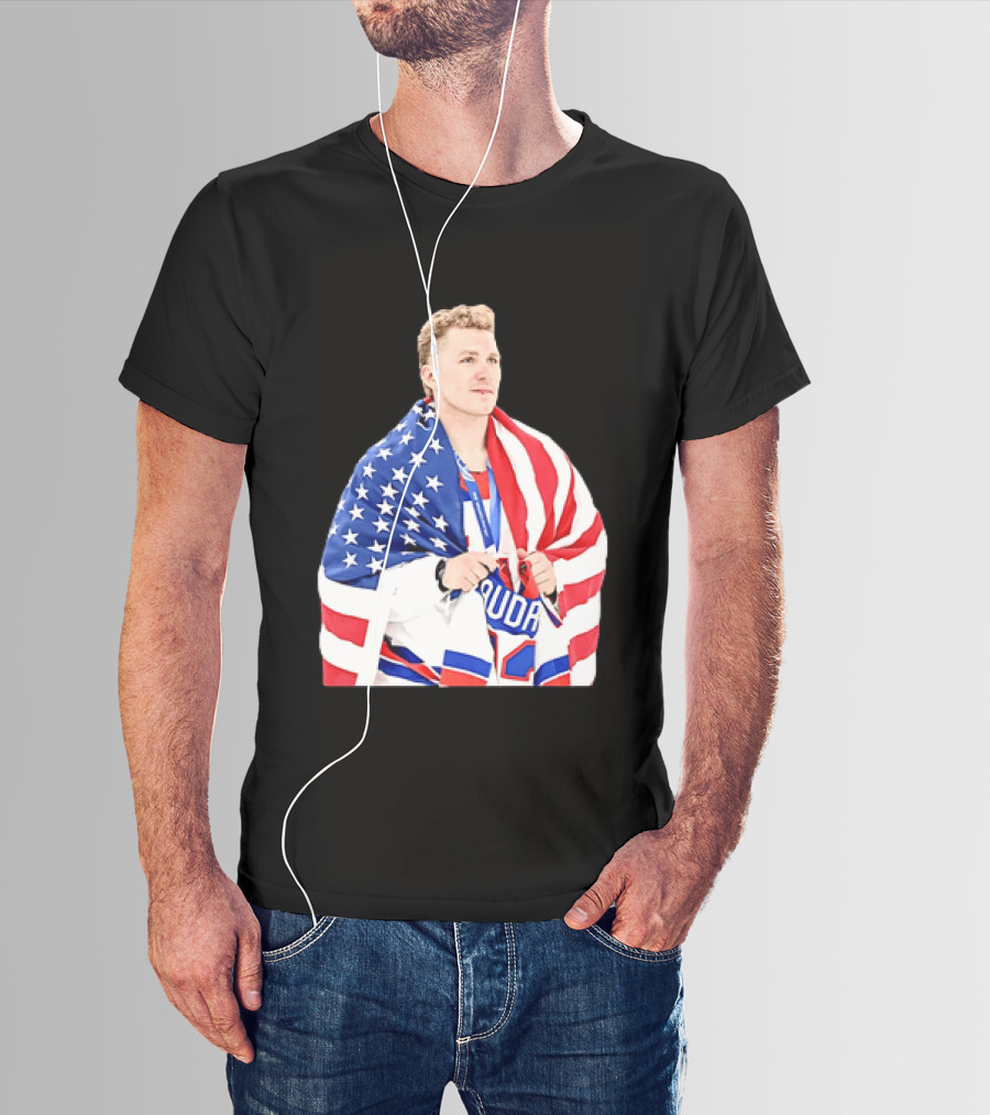 Matthew Tkachuk Team USA 2026 Milano Cortina Winter Olympics Golden Goal T-Shirt