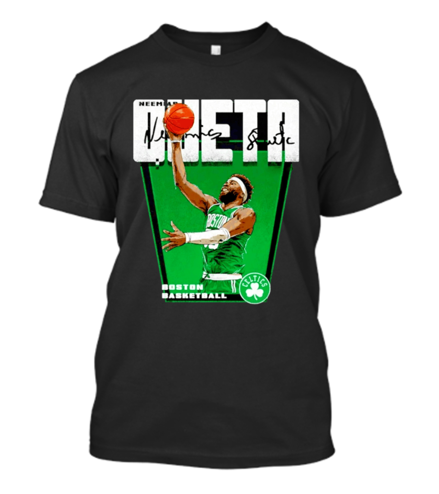 Neemias Queta Boston Celtics Basketball Celtics T-Shirt