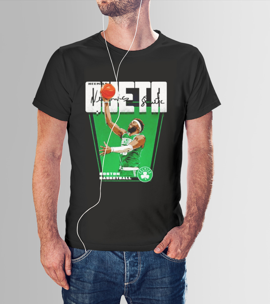 Neemias Queta Boston Celtics Basketball Celtics T-Shirt