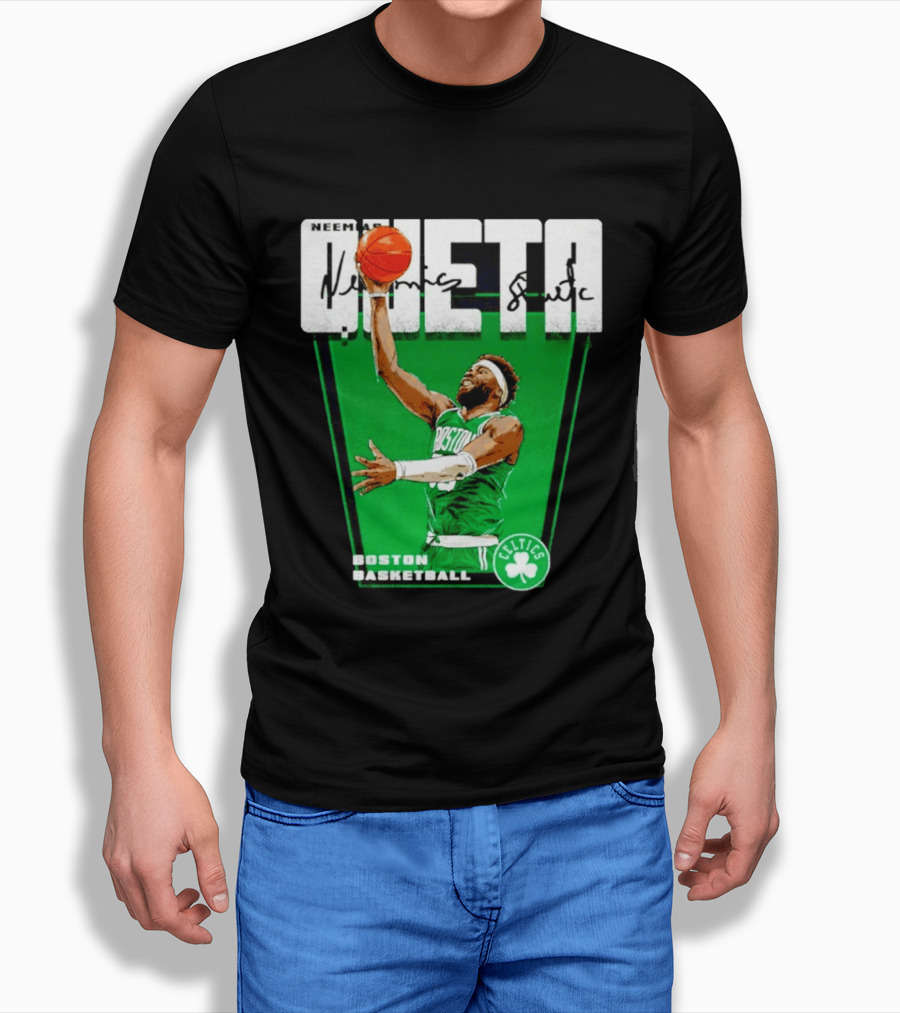 Neemias Queta Boston Celtics Basketball Celtics T-Shirt