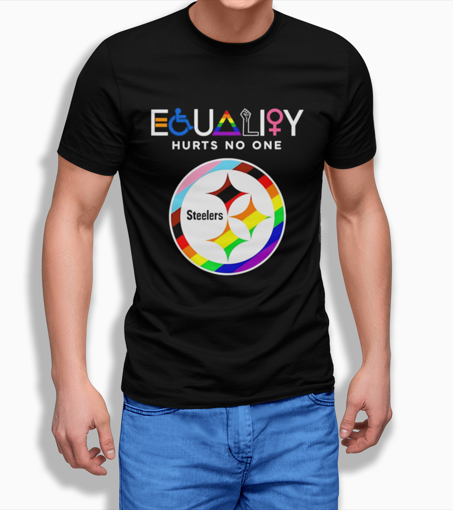 Pittsburgh Steelers Equality Hurts No One Inclusive T-Shirt