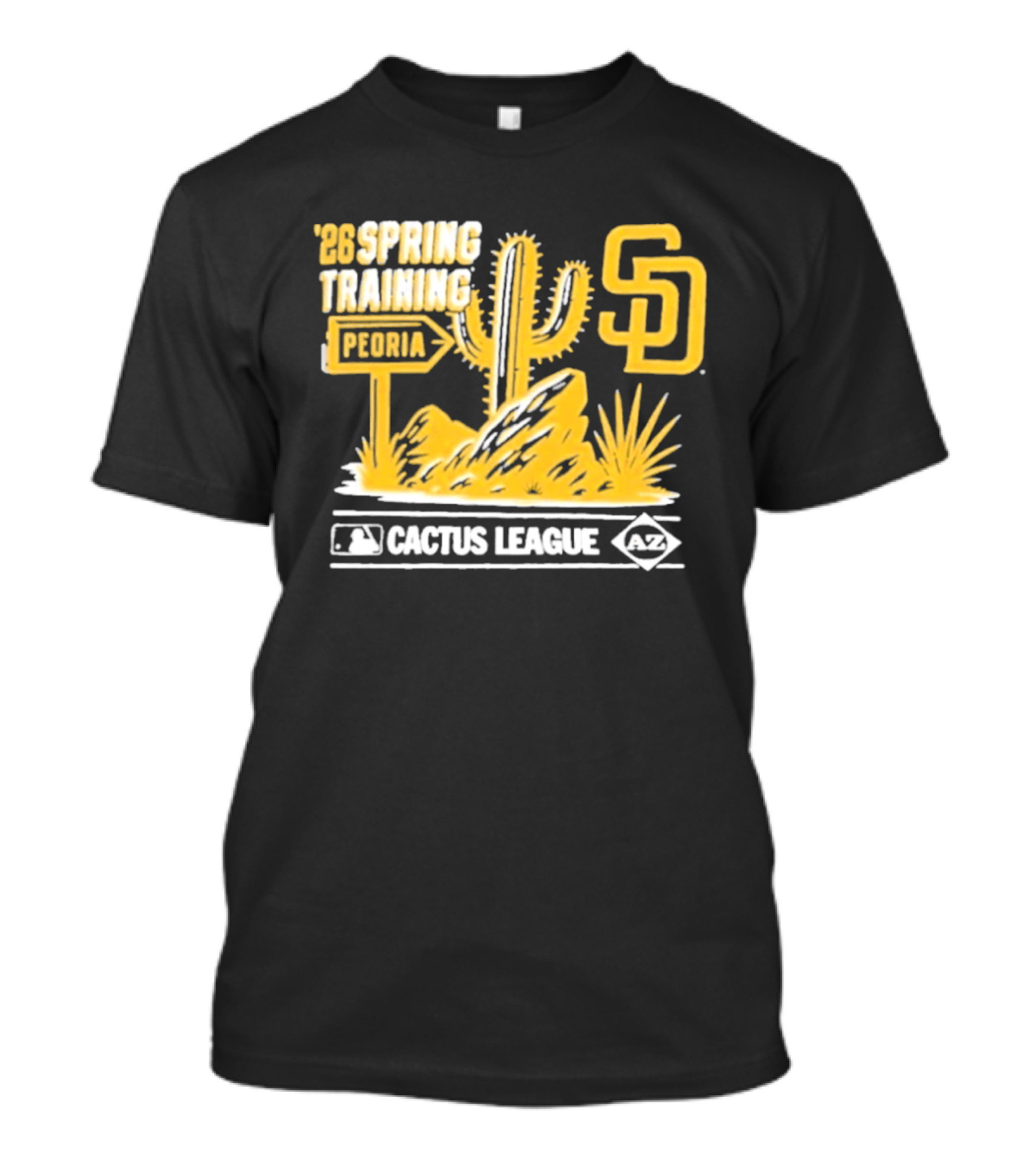 San Diego Padres 2026 Cactus League Spring Training Peoria MLB T-Shirt