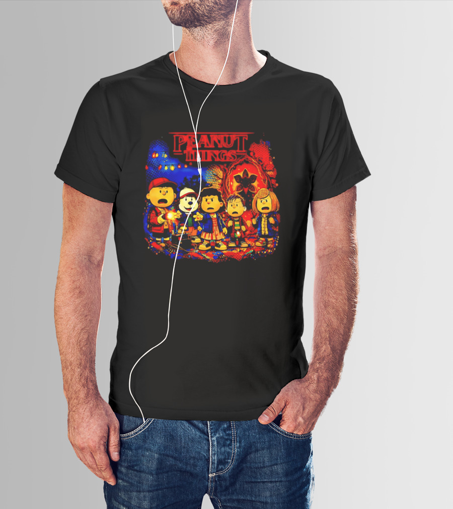 Peanut Things Parody Mashup Mystery Adventures T-Shirt