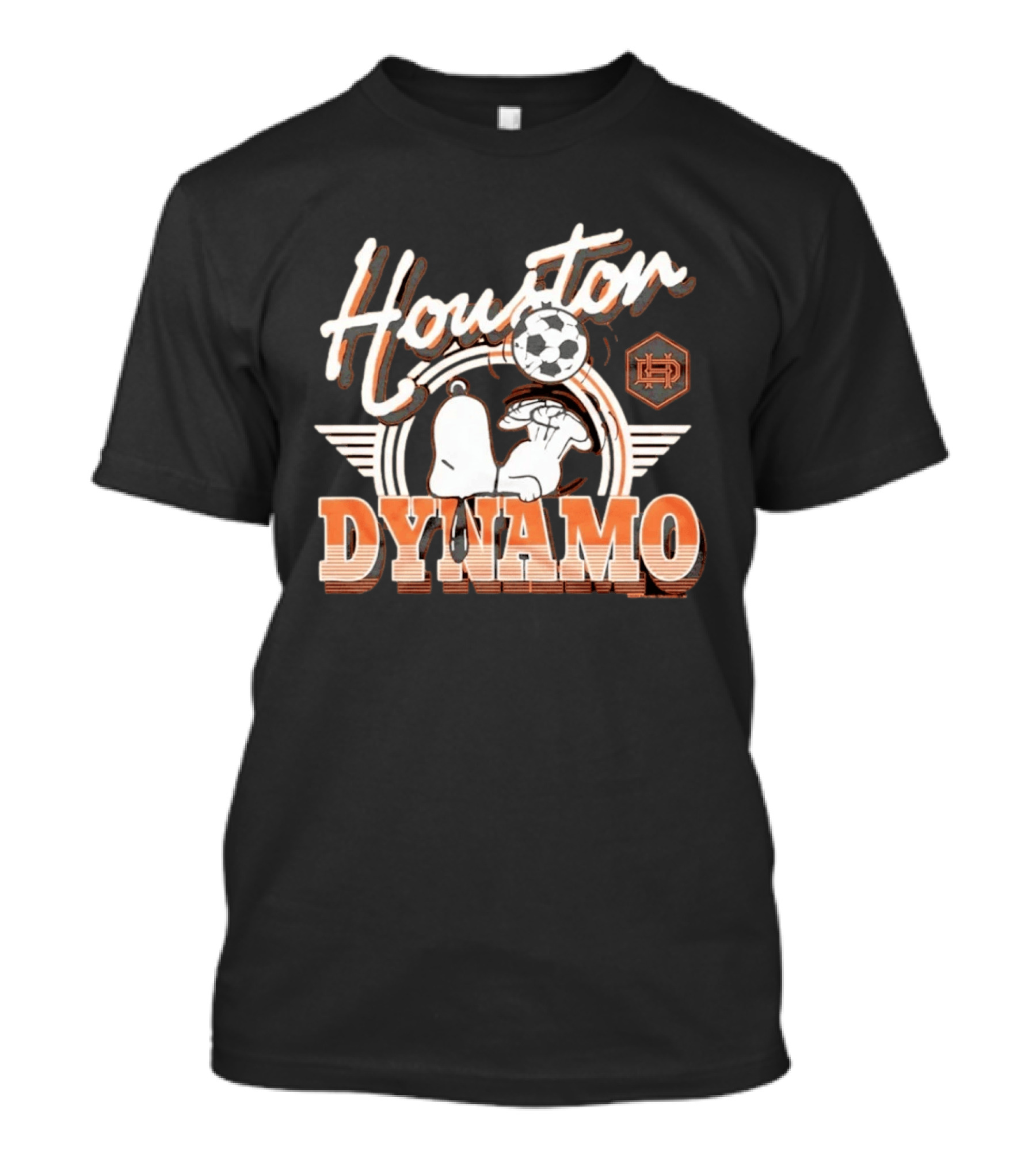 Houston Dynamo Snoopy Soccer Collaboration T-Shirt