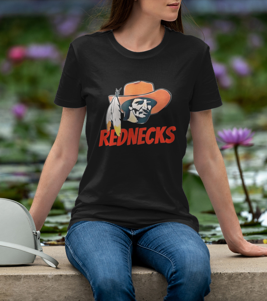 Rednecks Cowboy Hat Feather T-Shirt