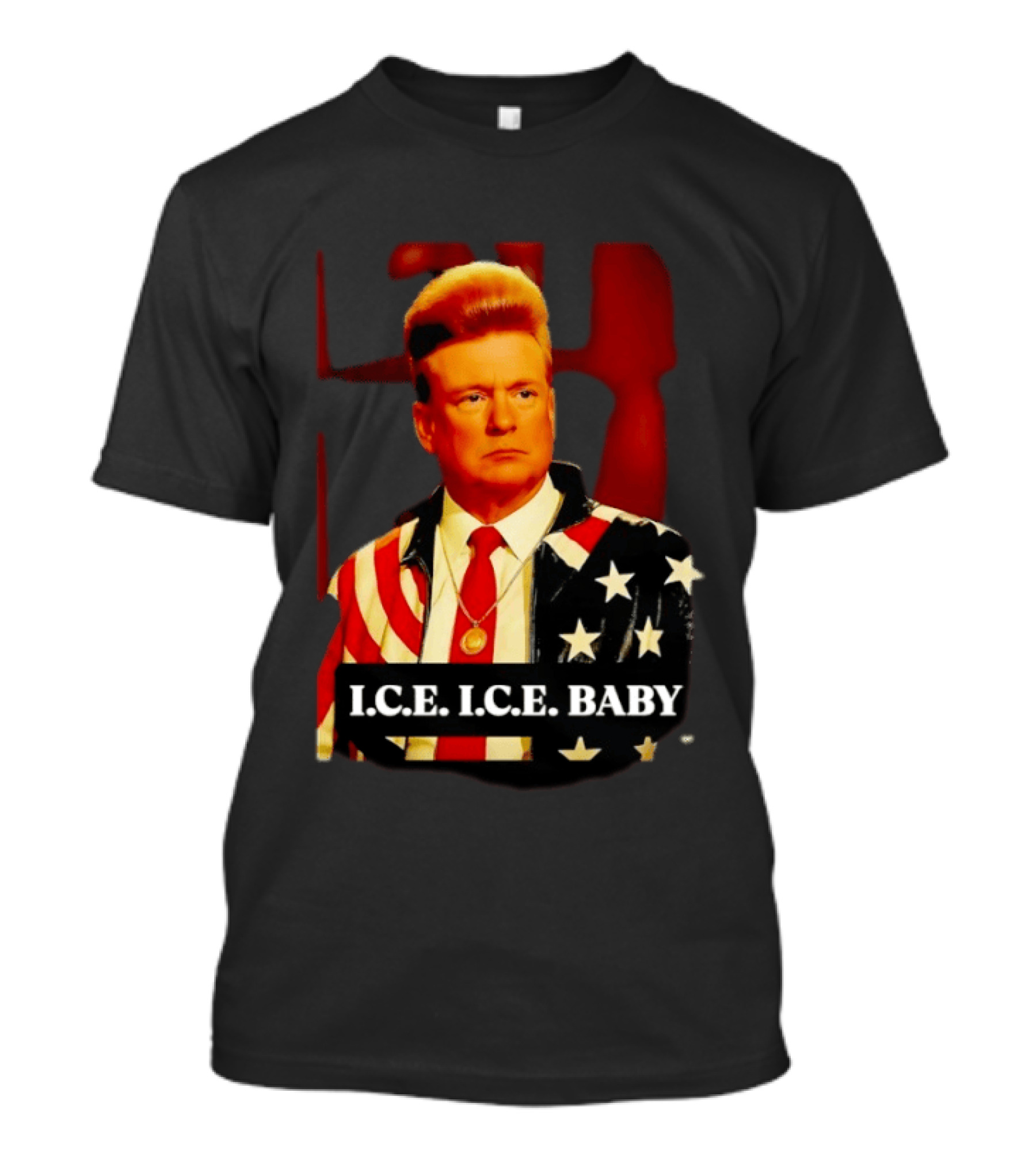 I.C.E. I.C.E. Baby Patriotic Flag Suit T-Shirt