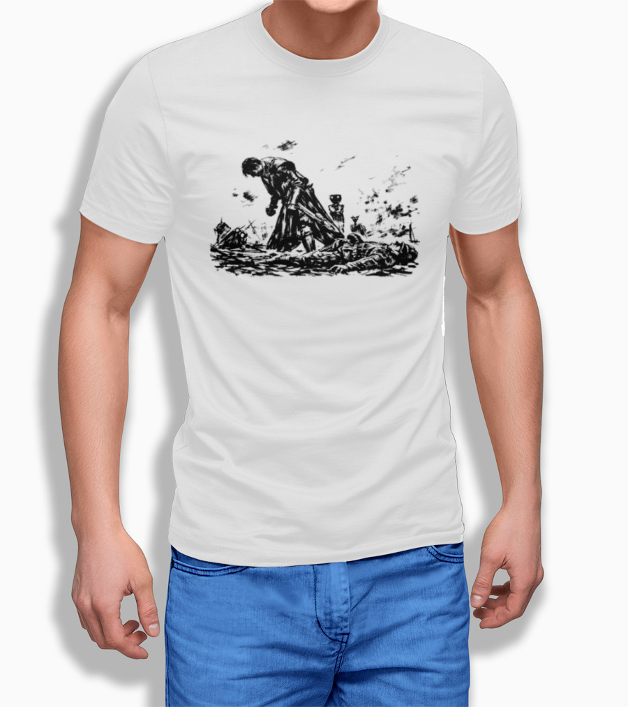 A Knight Of The Seven Kingdoms Aerion Targaryen Dragged By Duncan Iconic Scene T-Shirt