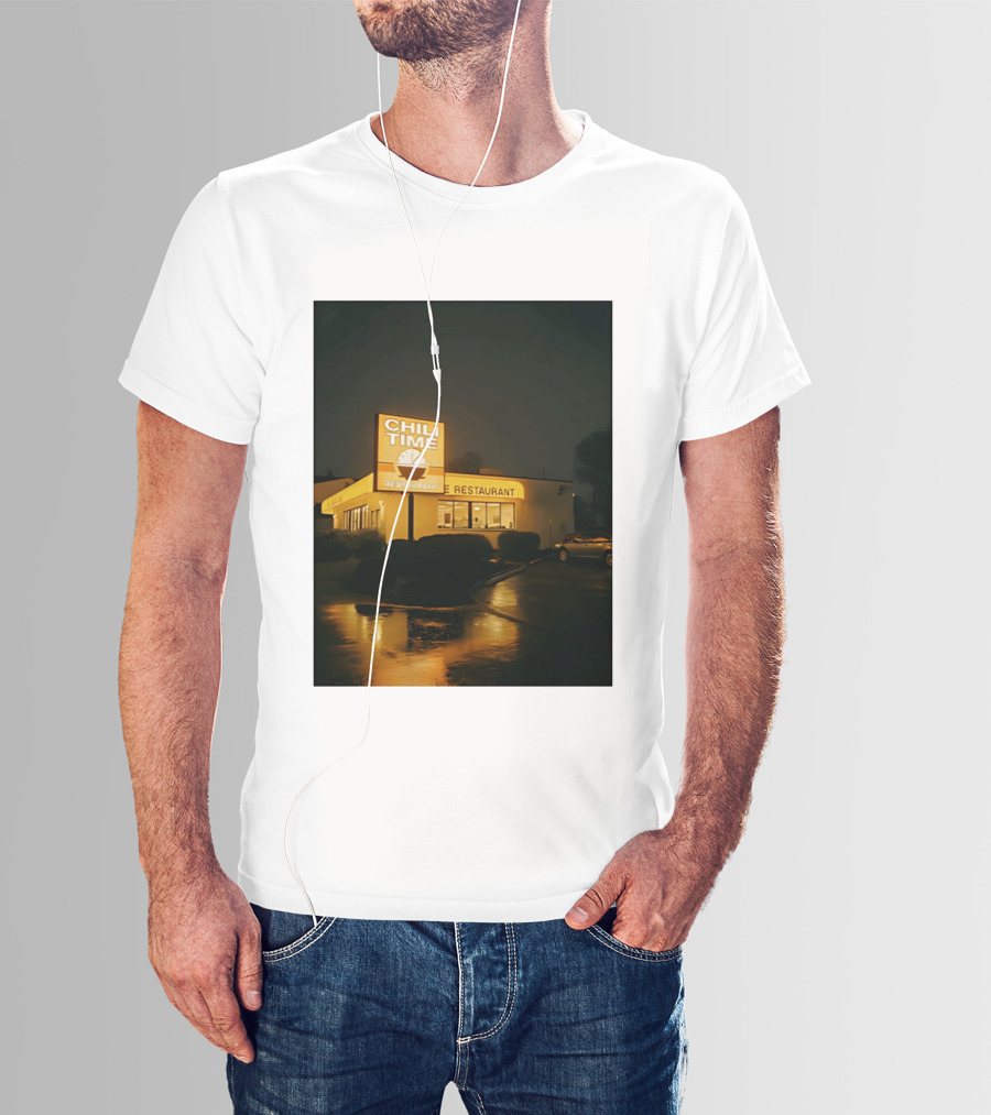 CHILI TIME Night Vibes Restaurant St Bernard Recreation Department T-Shirt