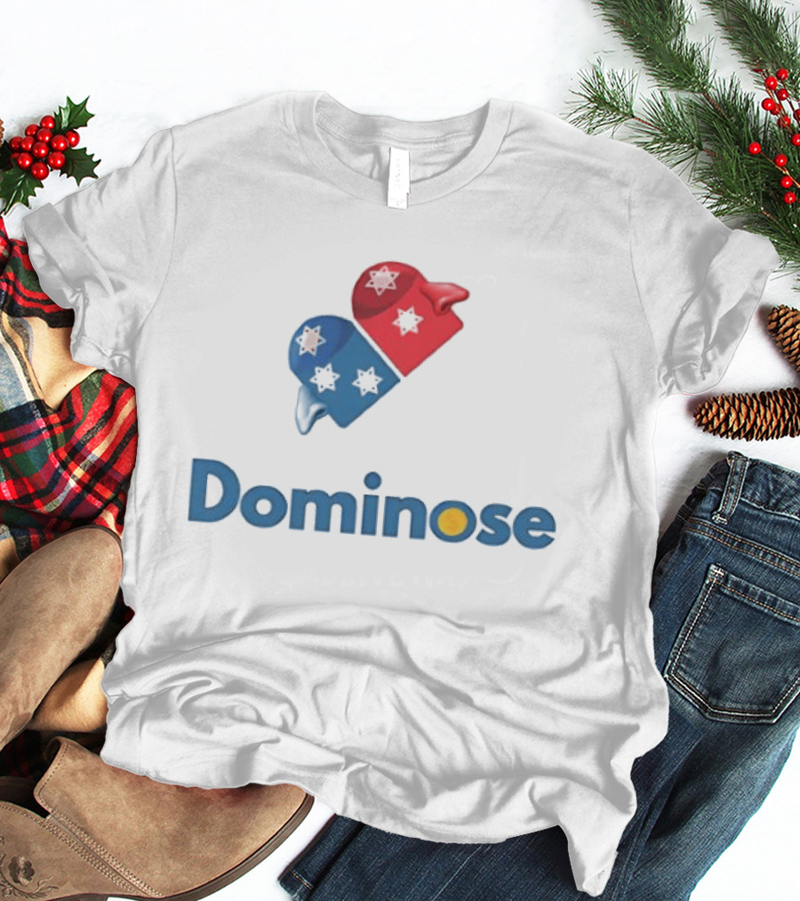 Dominose Pizza Logo Parody Fun Mashup T-Shirt